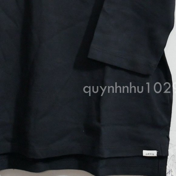 Orvis Ladies' ¾ Sleeve Split Neck Pima  Cotton Top. - Picture 3 of 6